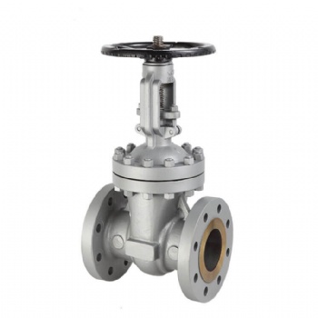 Cast steel wedge gate valve