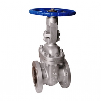 Cast steel wedge gate valve