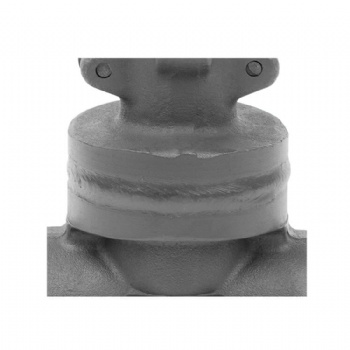 Welded bonnet forged steel gate valve