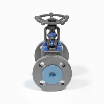 Low temperature flanged welded forged steel gate valve