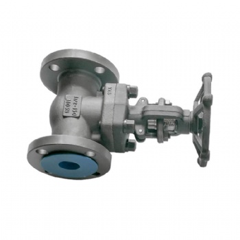 Forged steel flanged end gate valve