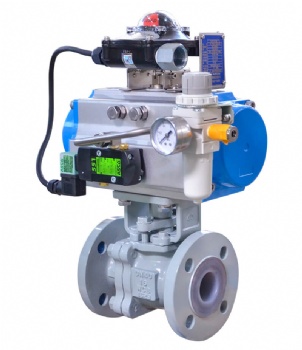 Plastic Lined O-type Ball Valve