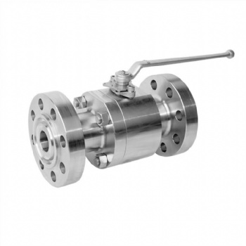 Stainless steel flanged end Ball Valve