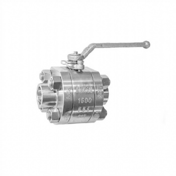 Stainless steel reduced-bore ball valve