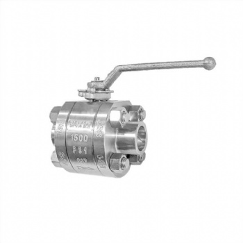 Stainless steel reduced-bore ball valve