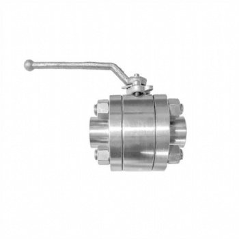 Stainless steel reduced-bore ball valve