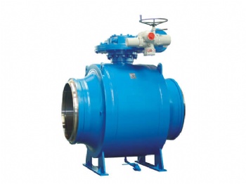 Fully welded body ball valve