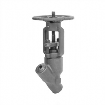 Forged steel Y-type globe valve