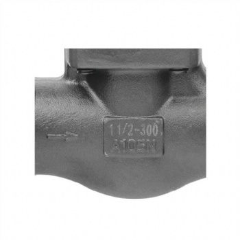 Forged steel welded flange globe valve