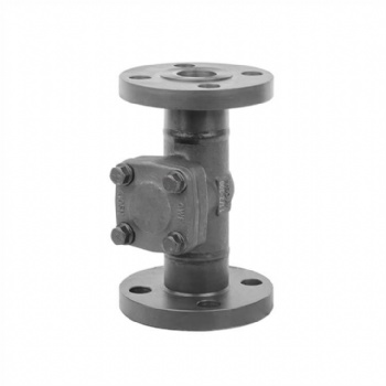 Welded flange swing check valve