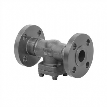 Welded flange swing check valve